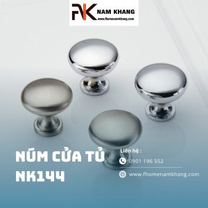 Núm cửa tủ hợp kim cao cấp NK144 | Zalo 0901 196 552