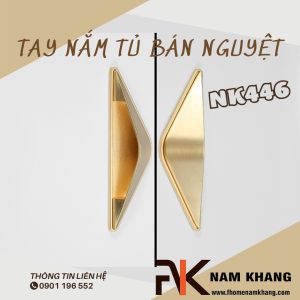 Tay nắm tủ cao cấp dạng bán nguyệt NK446 | Zalo 0901 196 552