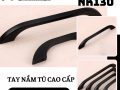 Tay nắm tủ cao cấp dạng vuông dẹp NK130 | Zalo 0901 196 552