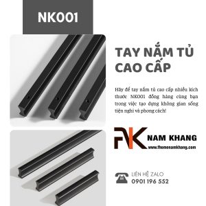 Tay nắm tủ cao cấp nhiều kích thước NK001 | Zalo 0901 196 552