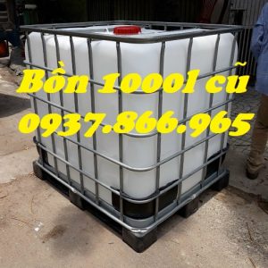 Xuất bồn cũ số lượng lớn, bồn nhựa