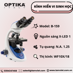 Kính hiển vi sinh học B-159 Optika