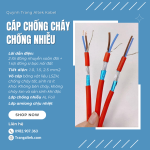 Cáp Chống Cháy chống nhiễu GFT Altek Kabel: an toàn trong nhiệt độ cao