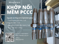 Khớp Nối Mềm PCCC| Dây mềm nối đầu phun sprinkler, Ống mềm kết nối đầu phun Sprinkler – Giải Pháp An Toàn Cho Hệ Thống Phòng Cháy Chữa Cháy