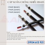 Cáp tín hiệu RS485 xoắn chống nhiễu Altek Kabel 2 pair 24AWG