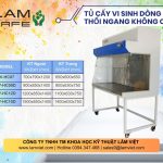 Tủ cấy vi sinh dòng khí thổi ngang không cửa