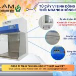 Tủ cấy vi sinh dòng khí thổi ngang không cửa