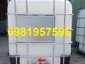 Bán Tank nhựa IBC, Bồn nhựa 1000 lít, bồn nhựa có khung sắt