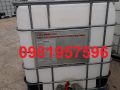 Bồn nhựa 1000 lít, tank nhựa IBC 1000l, Bồn nhựa khung sắt cũ mới