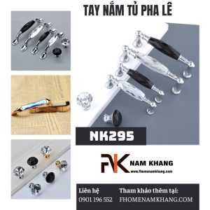 BST tay nắm tủ pha lê đẳng cấp và sang trọng NK295 | Zalo 0901 196 552