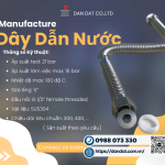 Dây Dẫn Nước Mềm Inox, Dây dẫn nước bình nóng lạnh, dây dẫn nước inox 304