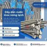 Ống nước nóng lạnh, dây dẫn nước nóng lạnh, ống cấp nước inox chịu nhiệt