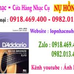 Địa điểm thay dây đàn guitar tại gò vấp