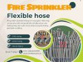 Ống mềm chữa cháy, ống nối đầu phun cứu hỏa, dây mềm kết nối đầu phun sprinkler