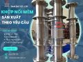 Khớp nối mềm inox chịu nhiệt, khớp nối chống rung máy bơm. khớp nối mềm công nghiệp