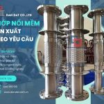 Khớp nối mềm inox chịu nhiệt, khớp nối chống rung máy bơm. khớp nối mềm công nghiệp