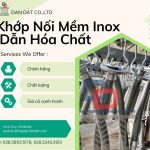 Khớp nối chống rung, khớp nối mềm inox 321,khớp nối mềm nối ren công nghiệp