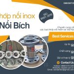 Khớp nối chống rung, khớp nối mềm inox 321,khớp nối mềm nối ren công nghiệp