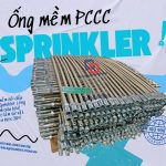 Ống mềm chữa cháy, ống nối đầu phun cứu hỏa, dây mềm kết nối đầu phun sprinkler