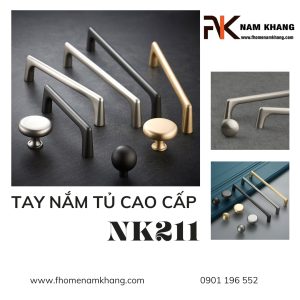 Tay nắm tủ dạng thanh cao cấp và tiện dụng NK211 | Zalo 0901 196 552