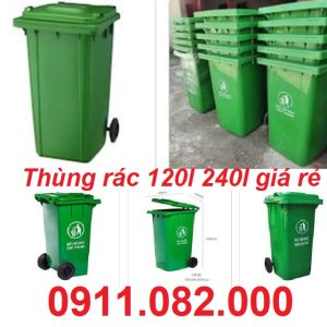 Giảm giá khuyến mãi thùng rác giá rẻ, thùng rác giá rẻ tại an giang- lh 0911.082.000