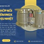 Khớp nối mềm inox chống rung,khớp nối mềm inox 304, khớp nối mềm kim loại nối bích