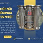 Khớp nối mềm inox chống rung,khớp nối mềm inox 304, khớp nối mềm kim loại nối bích