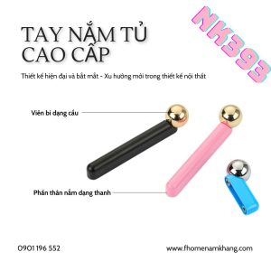 Tay nắm tủ cao cấp NK393 – Xu hướng mới trong thiết kế nội thất